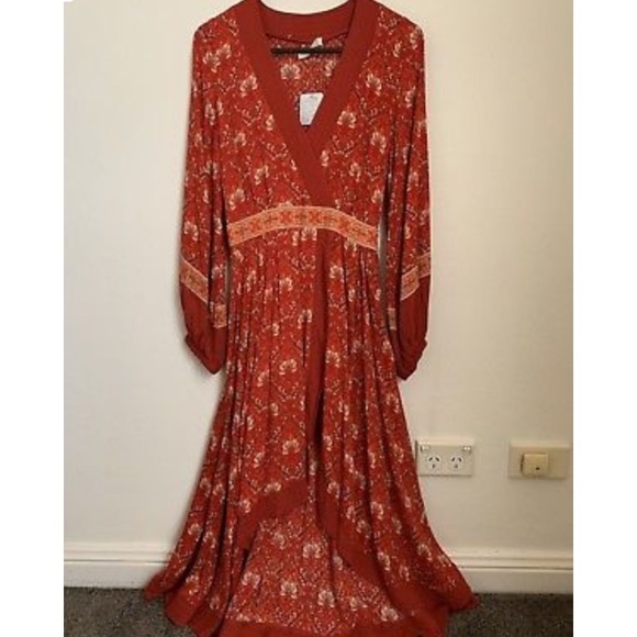 SPELL & THE GYPSY | Red Jewel Soirée Dress - Picture 2 of 6